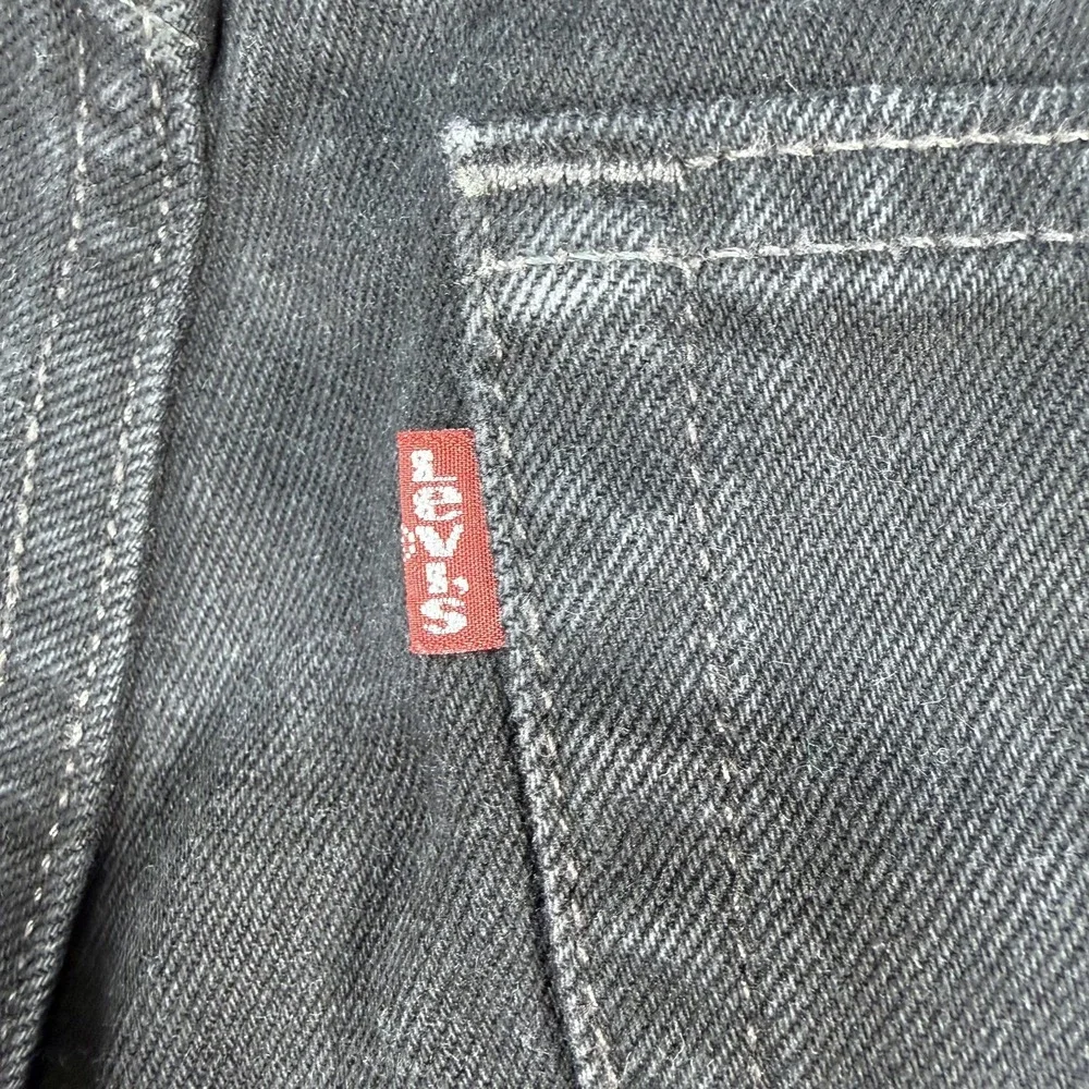 Levis 560 Jeans Men (Fit 36x34) Black Wide Loose Tapered Vintage Made in USA 90s